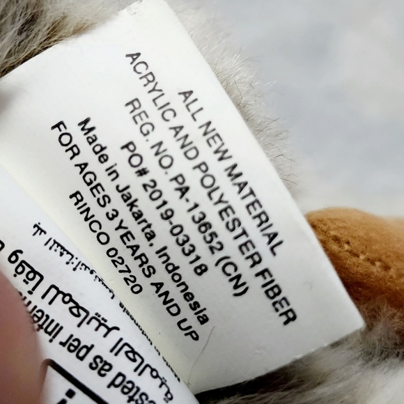 Adventure Planet 8" Leopard Print Owl Plush Stuffed Animal Realistic Soft Toy - Picture 10 of 11